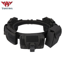 Yakoda outdoor molle tactical belt set multi-functional combination patrol girdle nylon detachable and adjustable