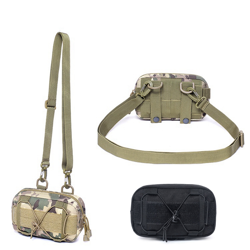 Outdoor tactical accessory bag Sub-bag Medical bag Small waist bag Multi-function handbag Mobile phone sports wallet Module accessories