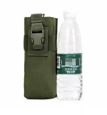 Insulation kettle cup bag 550ml Outdoor kettle bag cup cover Camouflage tactical sports water bottle bag hanging bag hand table