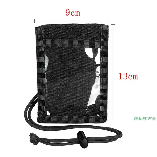 Дорожный тактический картхолдер, бейджик, ремешок