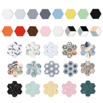 Moroccan hexagonal tiles balcony tiles kitchen bathroom wall tiles floor tiles chain B & B hexagonal tiles