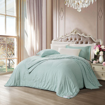 Fuana silk quilt winterred by spring and summer cool by vegan negative ion jacquard silk