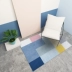 Nordic bảng thảm ins thảm sống cà phê phòng đơn giản hình học nhỏ kiểu Nhật tươi phòng ngủ thảm phòng hình chữ nhật - Thảm thảm trải sàn văn phòng Thảm