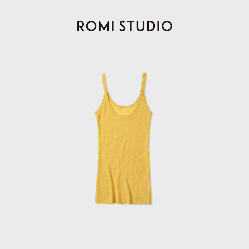 Romi Studio Paper Man Ultra-Fine Wool Spring/Summer Exclusive Cooling Vest Rwdrs64173
