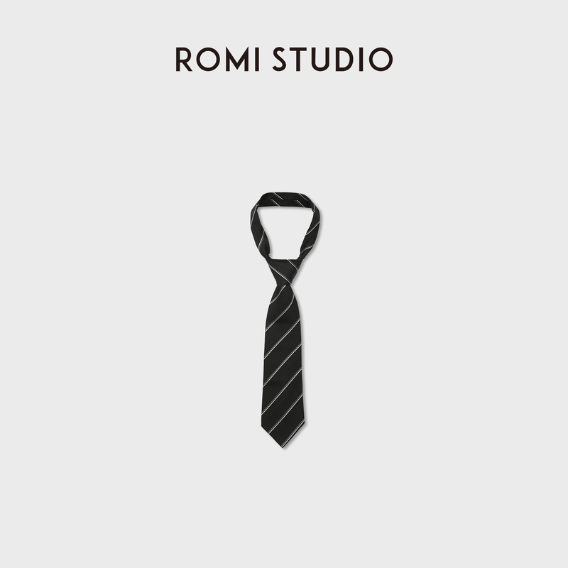 Romi Studio “Long-Termism” 100% Mulberry Silk Jacquard Tie Rwdape4097 Romi Studio “Long-Termism” 100% Mulberry Silk Jacquard Tie Rwdape4097