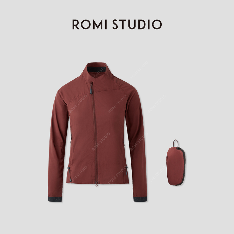 Romi Studio Summer Sports and Leisure Breathable Lightweight Casual Outdoor Stand-Up Collar Jacket for Women Rwcswd2669 Romi Studio Summer Sports and Leisure Breathable Lightweight Casual Outdoor Stand-Up Collar Jacket for Women Rwcswd2669