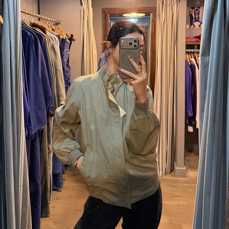 Romi Studio Retro Reversible Cotton Jacket Work Clothing Casual Short Baseball Jacket Rwdawy4269