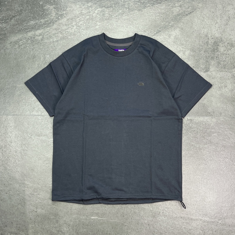In-Stock Discount Tnf Japan Purple Label Field Japan-Made Drawstring Crew Neck Large Logo Various Short-Sleeve T-Shirts 26Ss