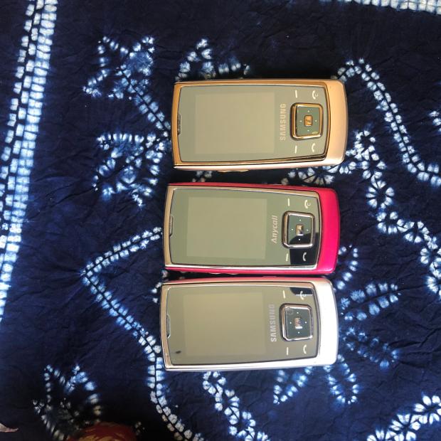 Secondhand Samsung SGH-E848 Original Dress National Line Classic Nostalgia Light Thin Antique Nostalgia Old Phone Mirror Design