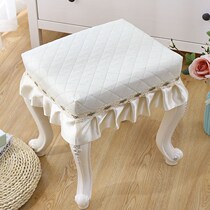 Long stool cover stool cover stool cover chair cover square stool seat cushion butt thickening stool set piano stool set