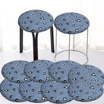 Garden stool set four seasons cushion round stool cover round chair cushion plush padded seat cushion restaurant snack