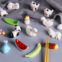 Chopstick bracket creative cute animal pen holder whale cute cartoon Japanese chopsticks holder home furnishings