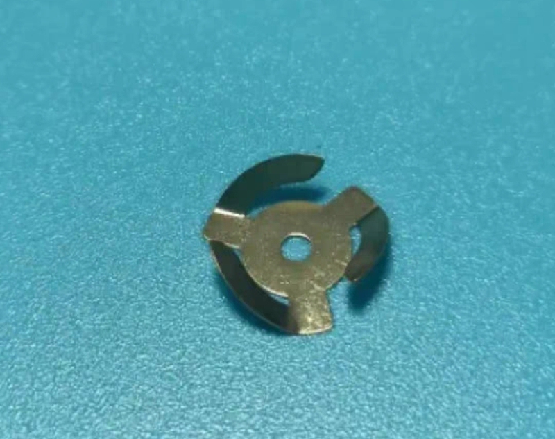 6Mhz Contact Shrapnel B22-9010-2 Crystal Oscillator Probe Shrapnel Gold-Plated Triangle Piece Coated Machine Accessories 6Mhz Contact Shrapnel B22-9010-2 Crystal Oscillator Probe Shrapnel Gold-Plated Triangle Piece Coated Machine Accessories