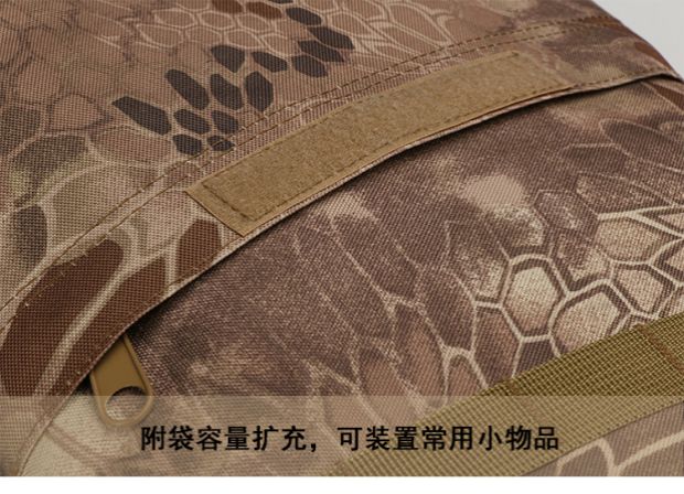 Ngụy trang ba lô nam quân đội fan ba lô nam và nữ lực lượng đặc biệt túi vải không thấm nước ba lô quân đội với Velcro - Ba lô các mẫu balo đẹp