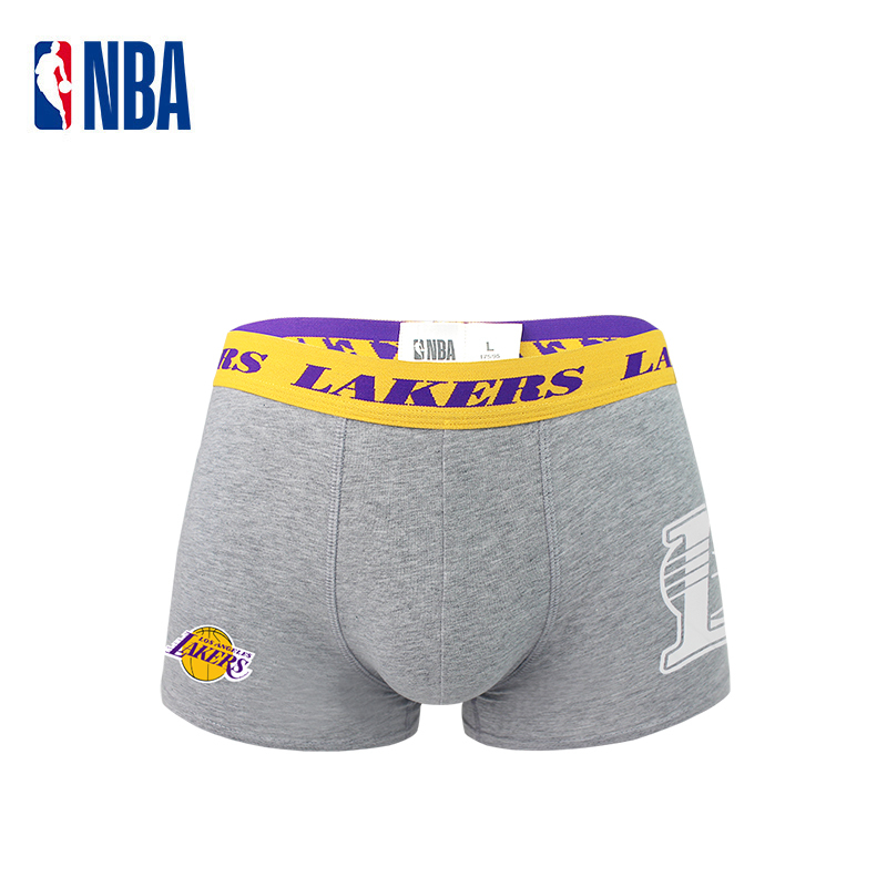 Nba Officially Authorized Authentic Men's Underwear Fan Gift Boxer Briefs Four-Corner Shorts Plus Size Underpants 1 Piece Nba Officially Authorized Authentic Men's Underwear Fan Gift Boxer Briefs Four-Corner Shorts Plus Size Underpants 1 Piece