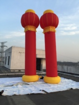 6m inflatable lantern column air mold opening Huabiao column Inflatable air mold Color lantern column Inflatable arch