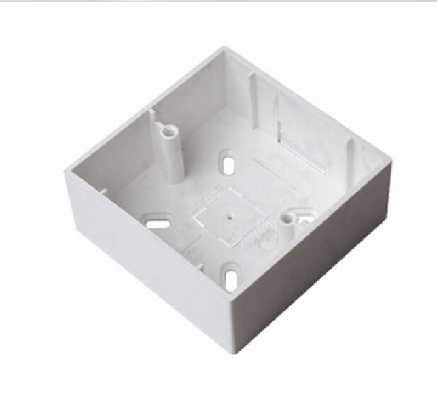 Inductive switch bottom shell Ming fit pvc clear case General 86 type junction box switch socket bottom case clear line box