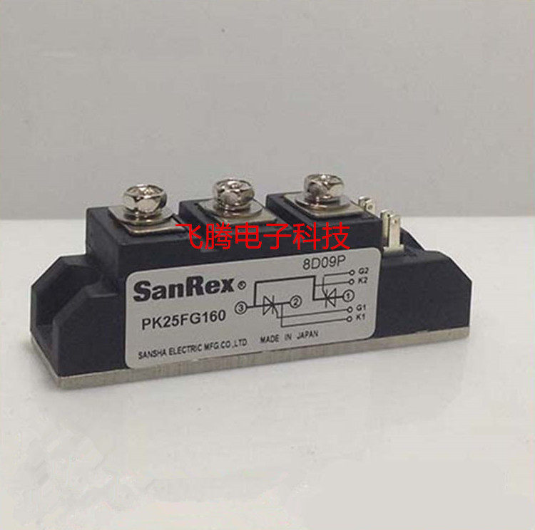 PK25FG160 PK25F-140 PK25FQ120 New SanRex semiconductor control rectifier module thyristor
