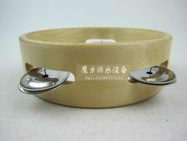 Orff bộ gõ chuông tay trẻ em âm nhạc đồ chơi âm nhạc hỗ trợ giảng dạy tambourine - Đồ chơi nhạc cụ cho trẻ em đàn piano trẻ em