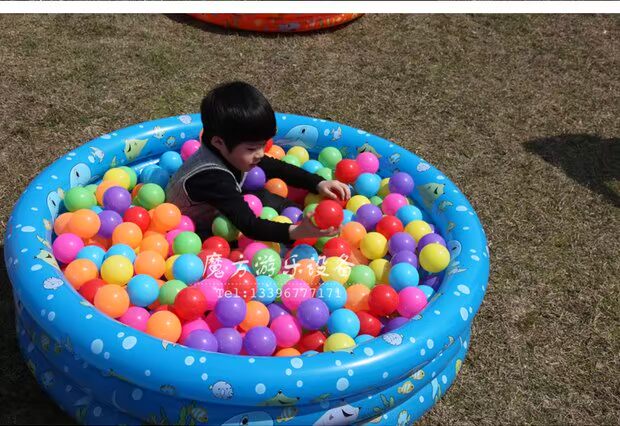 Bể bơi trẻ em Bể bơi bơm hơi Bóng bơm hơi Trẻ em chơi nước Đồ chơi bóng đại dương be boi phao gia dinh