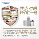 AO Smith FormaldeHyde Purifier Purifier Паттент формальдегид PM2,5 Точный дисплей -вирус бактерий KJ800C