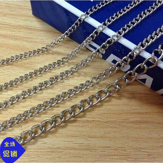 Metal iron lighting frame sign advertising tag chain door tag chain decoration daylight chandelier chain