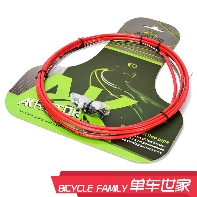 Taiwanese bicycle mountain bike full oil injection road transmission line set brake line cap wire core inner line set