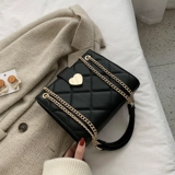 Красная сумка через плечо для невесты, цепь, демисезонная вместительная и большая сумка на одно плечо, 2020, популярно в интернете