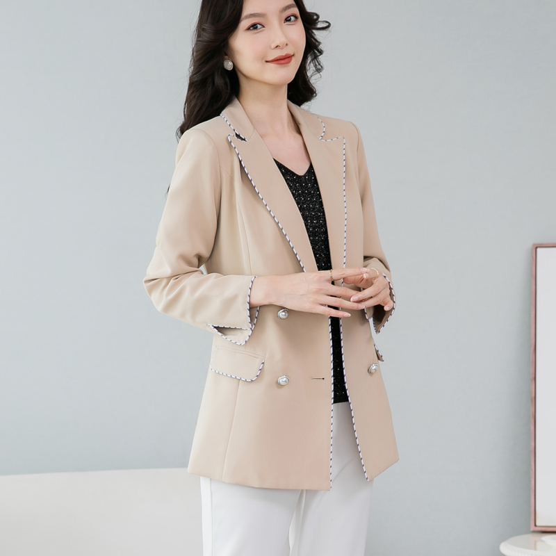 2021 new large size women's dress Early autumn chic blouse design Fashion Lady Casual Suit Jacket Woman