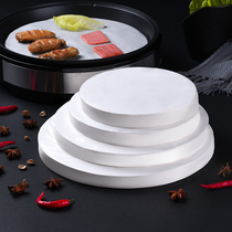 Round 33cm round barbecue paper silicone oil paper