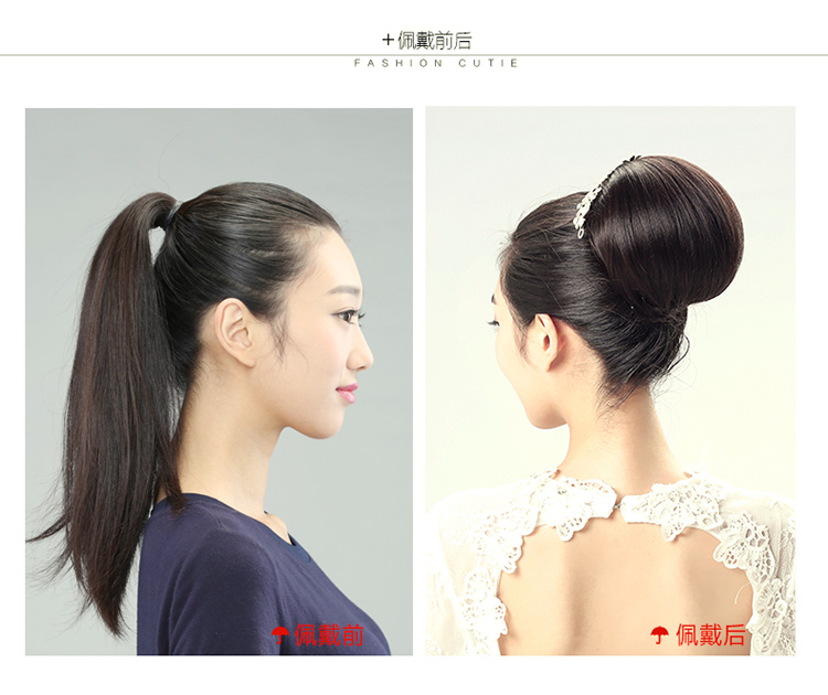 Extension cheveux - Chignon - Ref 234798 Image 36