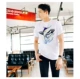 Câu cá ngoài trời Áo thun nam ngắn tay cổ tròn in nhanh quần áo chống nắng quần áo câu cá thoáng khí kích thước lớn quần áo câu cá