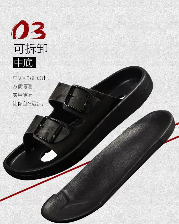 Dép thể thao Li Ning và dép nam 2018 mới ngụy trang mùa hè giày chống trượt nhẹ AGAN001 007 dép louis vuitton