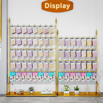 Sock rack display stand floor-standing multi-functional gloves jewelry slippers hanging rack panties stockings boxed display rack