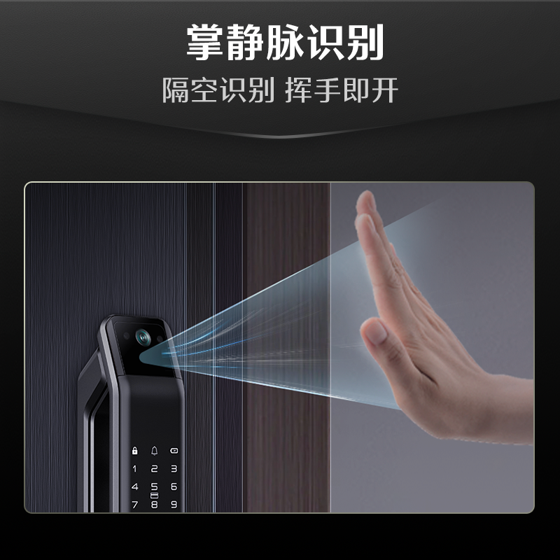 Deschmann Xiao Di Q3Fvpro Upgraded Version 3D Face Recognition and Palm Vein Smart Door Lock