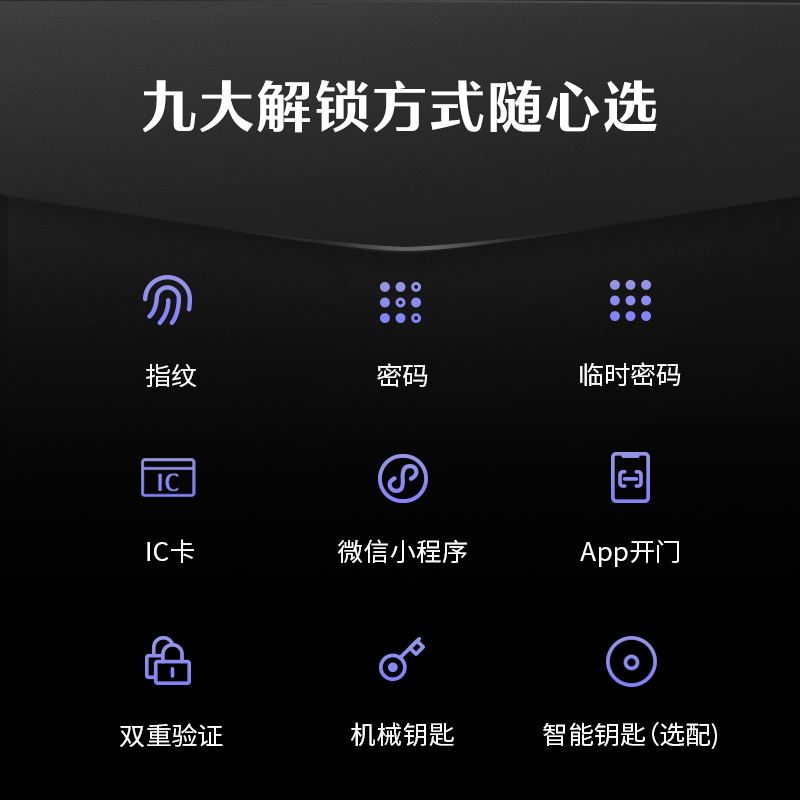 Deschmann Smart Door Lock Fingerprint Lock Password Lock Home Smart Lock Xiao Di Q3E