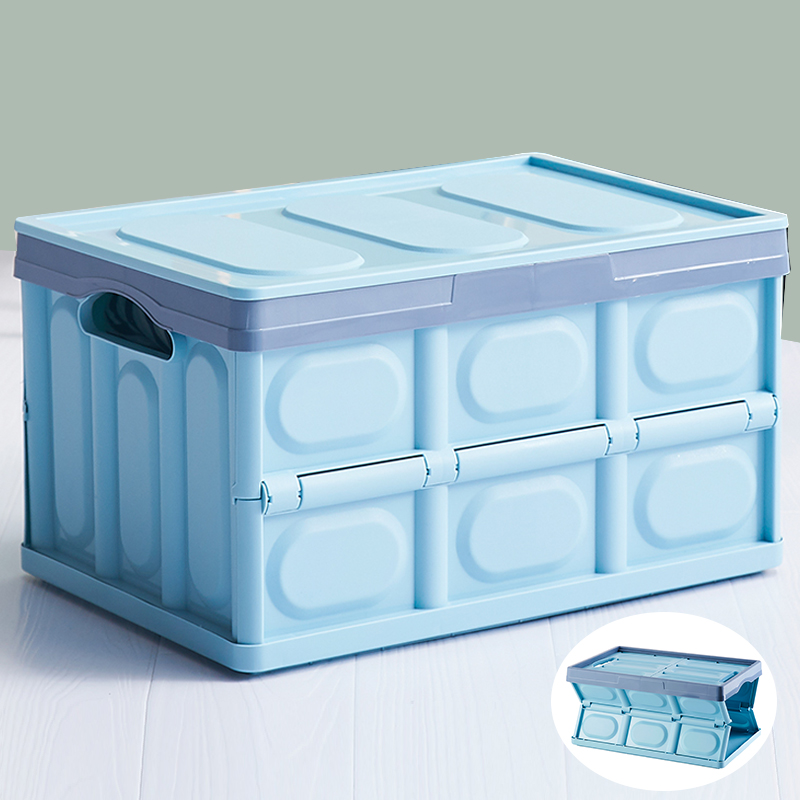 Book box storage box Dormitory moving foldable finishing box Student-packed book storage box Car household storage box
