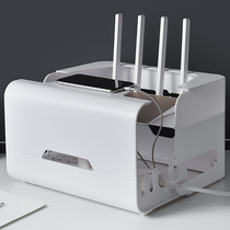 wifi router storage box wireless plugging shelf desktop photocat set-top box patch panel socket shelter box