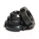 GB812 ມາດຕະຖານແຫ່ງຊາດ Round nut slotted lock nut stop nut four slot nut with cap M10---M200