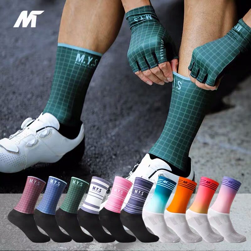 Meisenlan new bicycle riding socks professional quick-drying breathable mountain road bike socks summer riding equipment