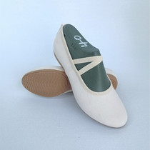 Male and female adult canvas Breathable Square Dancing Shoes Bull Fascia Bottom Nurse Shoes Light Working Shoes Soft Undershoes Outdoor Shoes