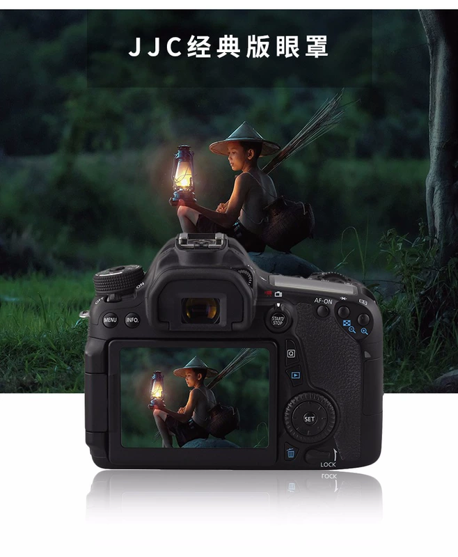 Mặt nạ mắt JJC Canon EB 80D 70D 60D 50D 5D 5D2 6D 6D2 Kính ngắm máy ảnh DSLR - Phụ kiện máy ảnh DSLR / đơn