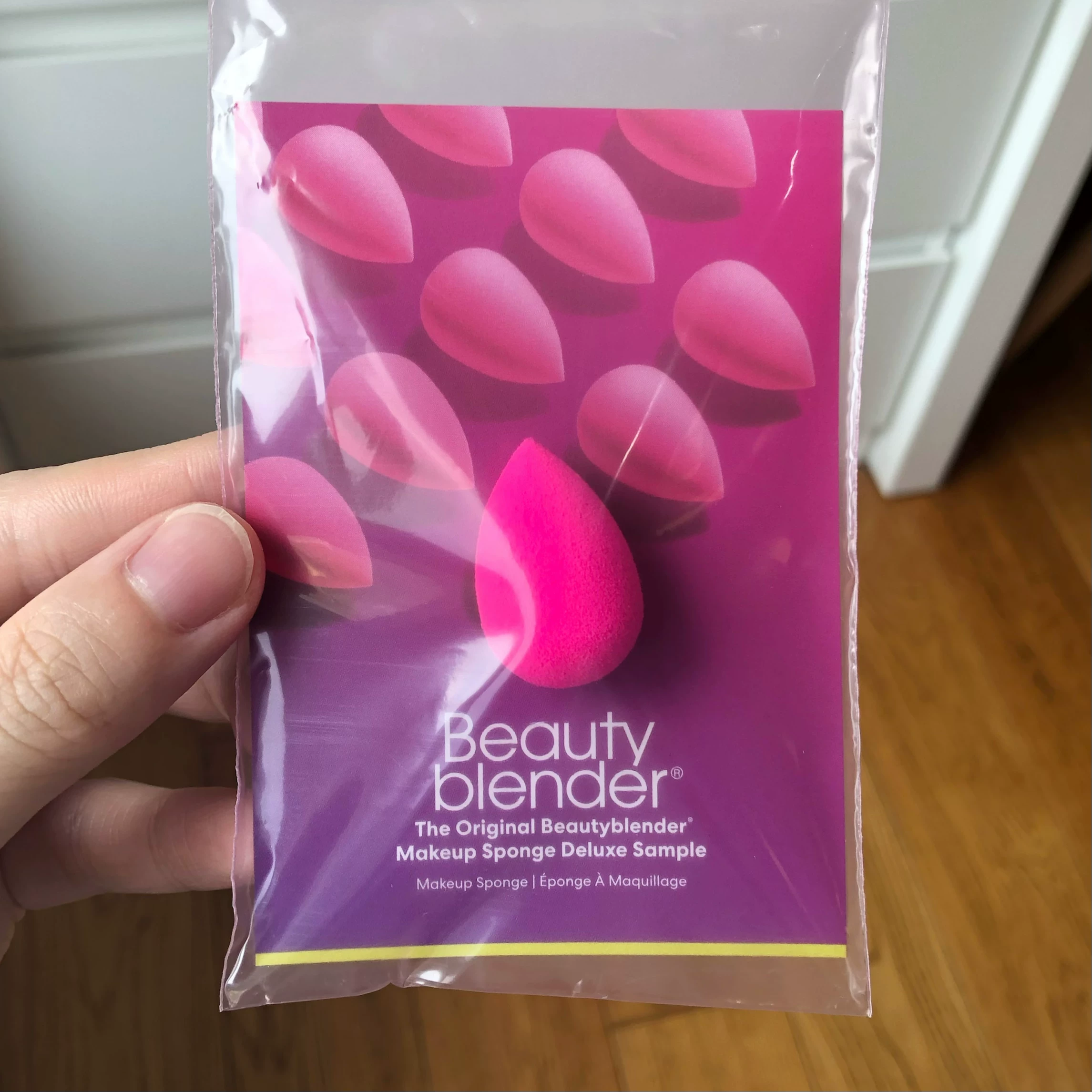 [ Оригинал beautyblender мини спонж для макияжа, сушить и мокрый двойное использование mini косметический спонж ]