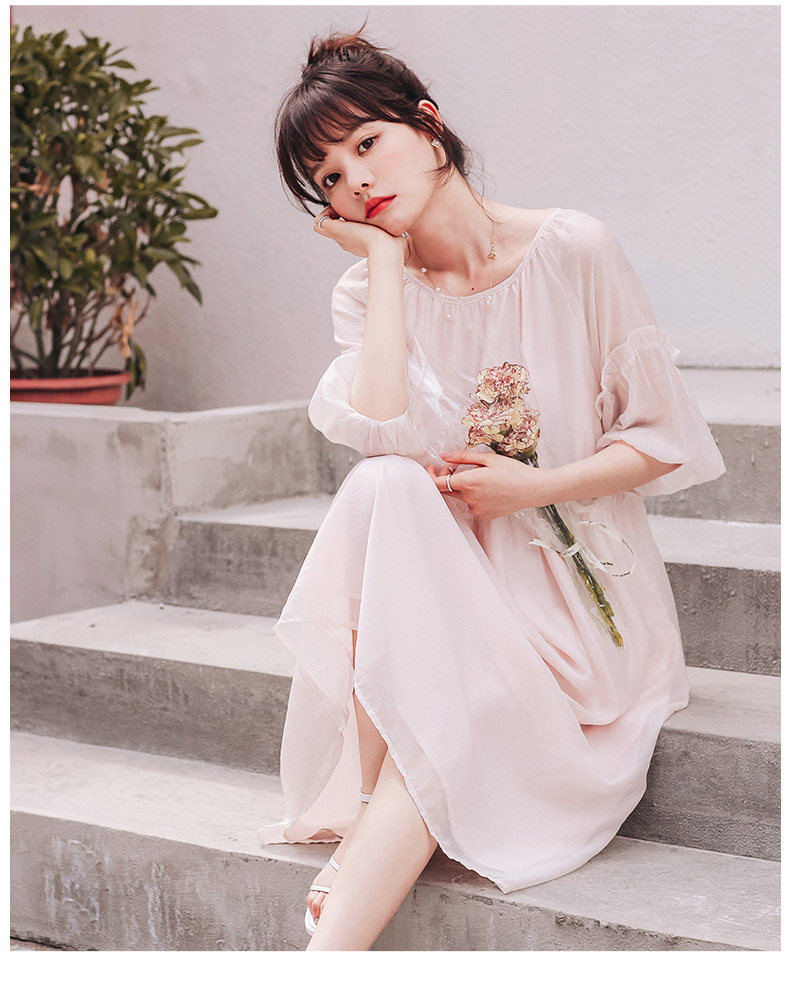 Платье для беременных 孕妇连衣裙夏季中长款高级感网红款上衣孕妇裙子夏薄款孕妇装夏装