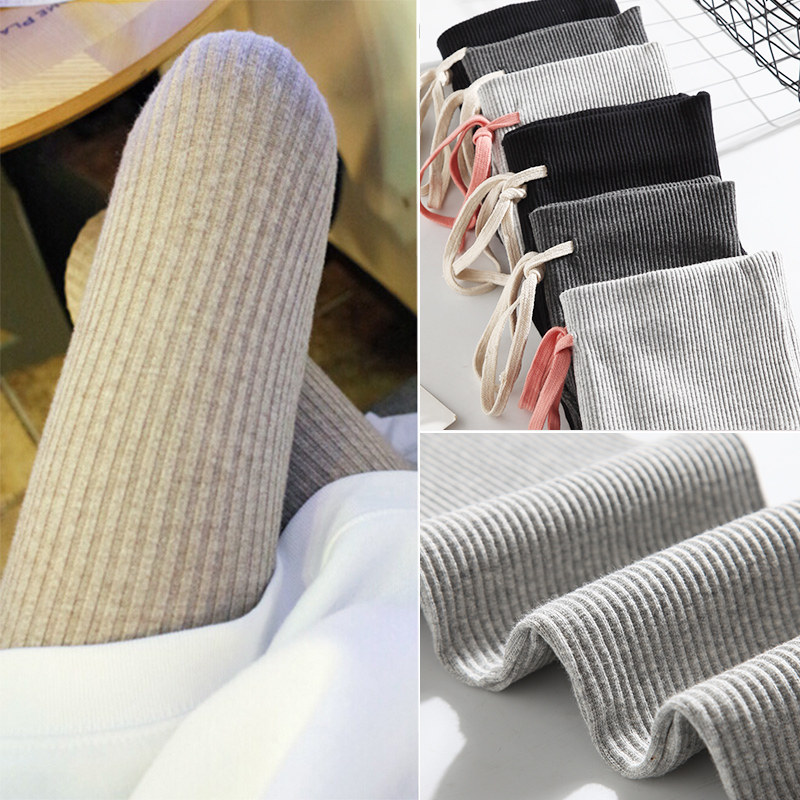 Pregnant women wear inner pants Autumn pregnant women wear smoke pipe pants trousers Nine-point trousers Maternity clothes spring and autumn autumn clothes