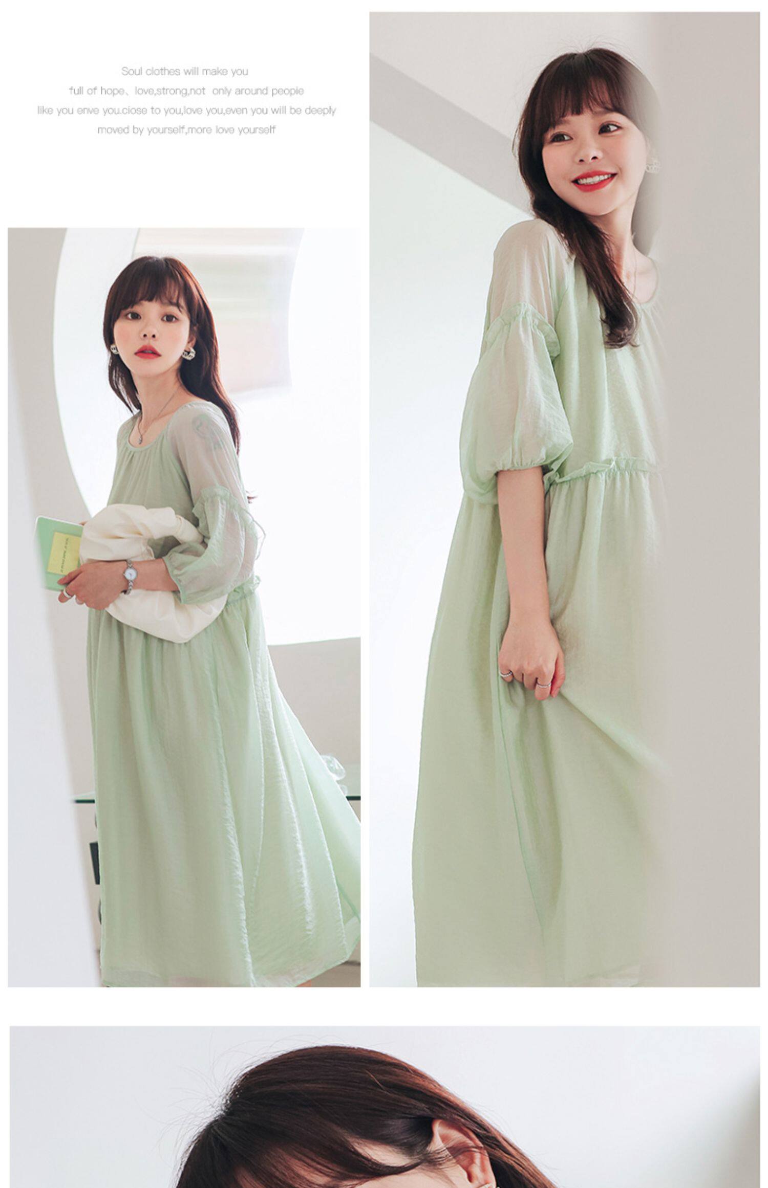 Платье для беременных 孕妇连衣裙夏季中长款高级感网红款上衣孕妇裙子夏薄款孕妇装夏装