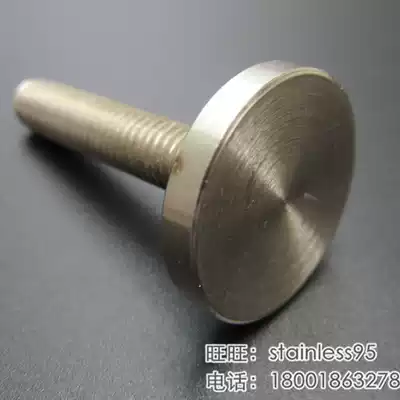 304 stainless steel large flat head face enlarged head advertising screw decoration round head bolt M3M4M5M6M8M10