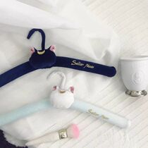 58) Cat soft clothes rack cute cartoon fabric non-slip non-scratch home hanging clothing support