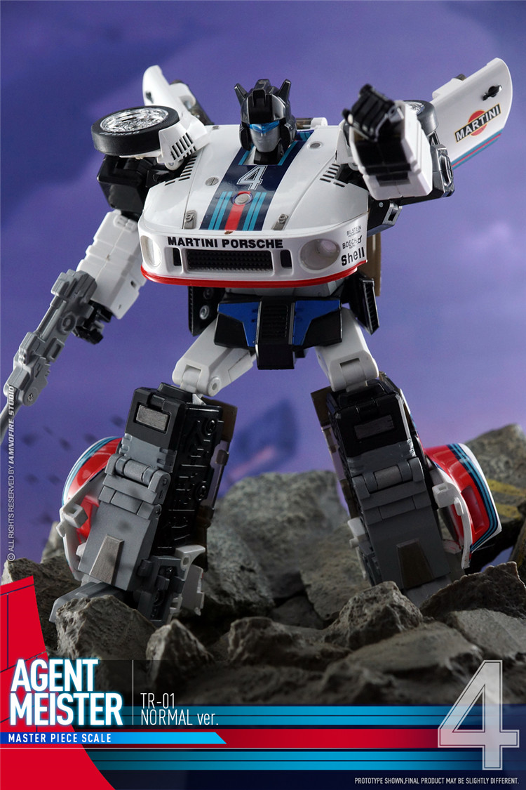 Transformers Transform and Rollout TnR TR-01 Agent Meister MP JAZZ Stock