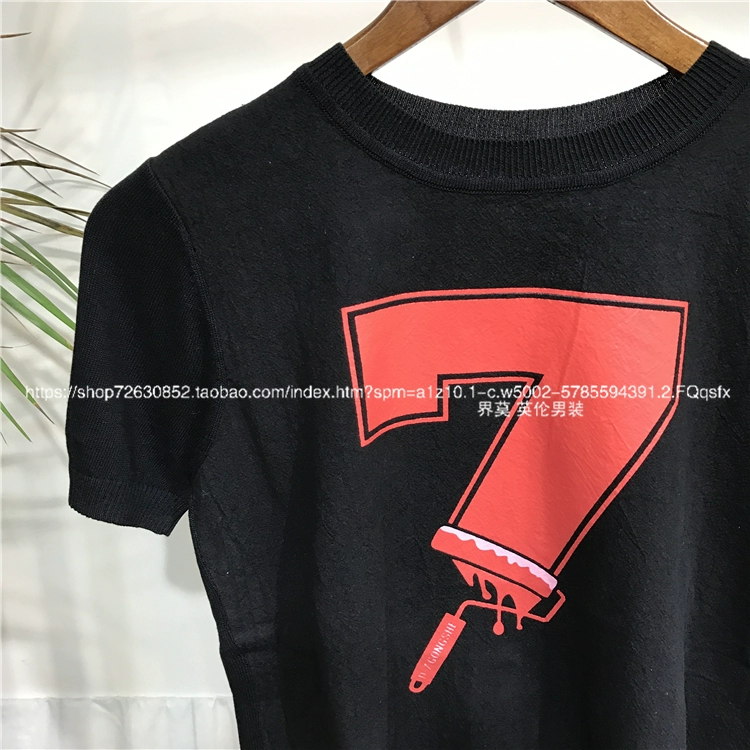 Mùa xuân và mùa hè mới đan in t-shirt nam ngắn tay đầu mỏng mỏng nửa tay áo giản dị t-shirt đáy áo